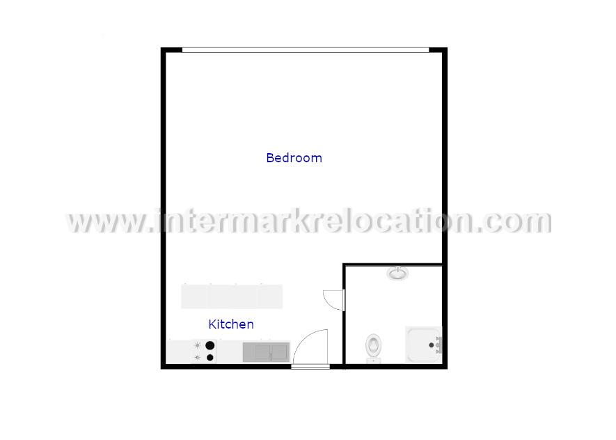 1-st Krasnogvardeyskiy Proezd - ID: 45367 - plan 1