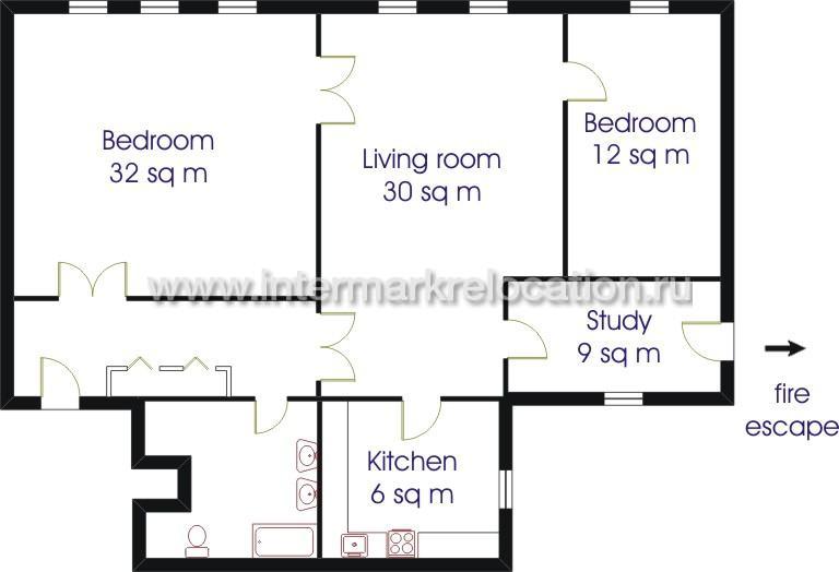 M. Dmitrovka Str. - ID: 22873 - plan 1