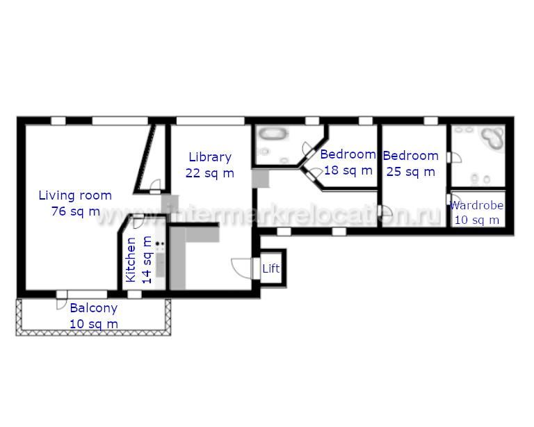 Borisoglebsky Per. - ID: 28780 - plan 1