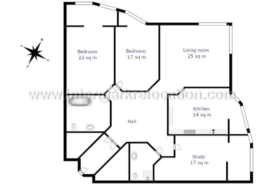 Zvenigorodskaya Str. - ID: 18357 - plan 1