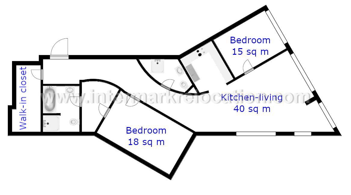 Novy Arbat Str. - ID: 41914 - plan 1
