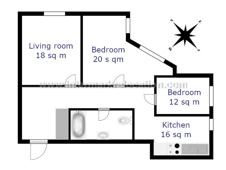 Sadovaya-Kudrinskaya Str. - ID: 39572 - plan 1