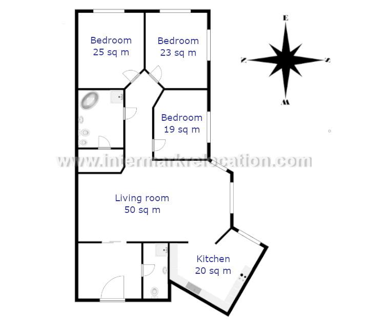 Zoologicheskaya Str. - ID: 16776 - plan 1