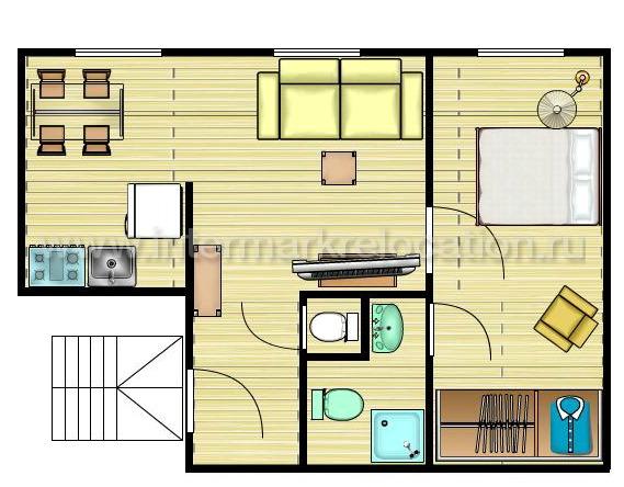 Kutuzovsky Pr., 26 - ID: 32736 - plan 1