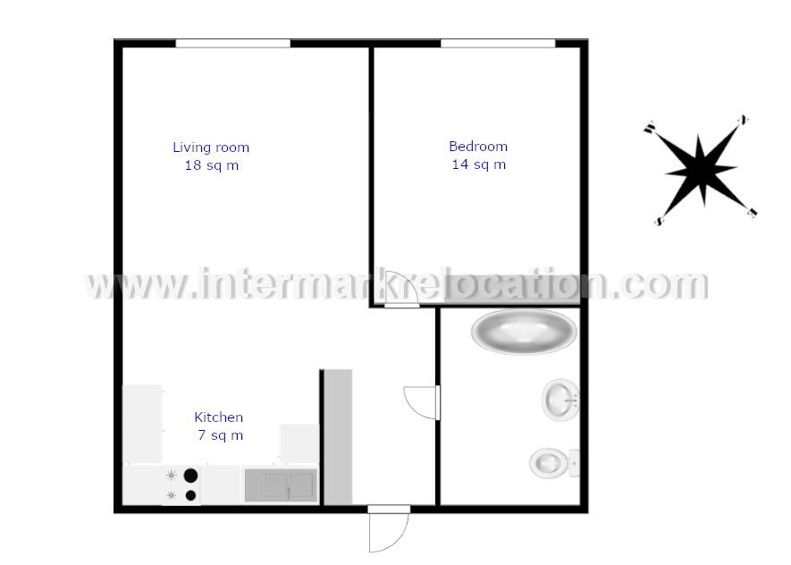 Leningradsky Pr. - ID: 46205 - plan 1