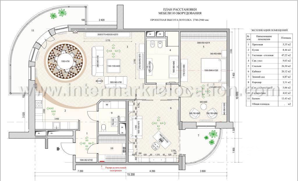 Kutuzova Str. - ID: 43434 - plan 1