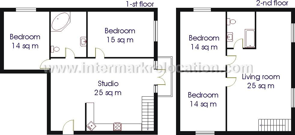 Sadovnicheskaya Str. - ID: 27203 - plan 1