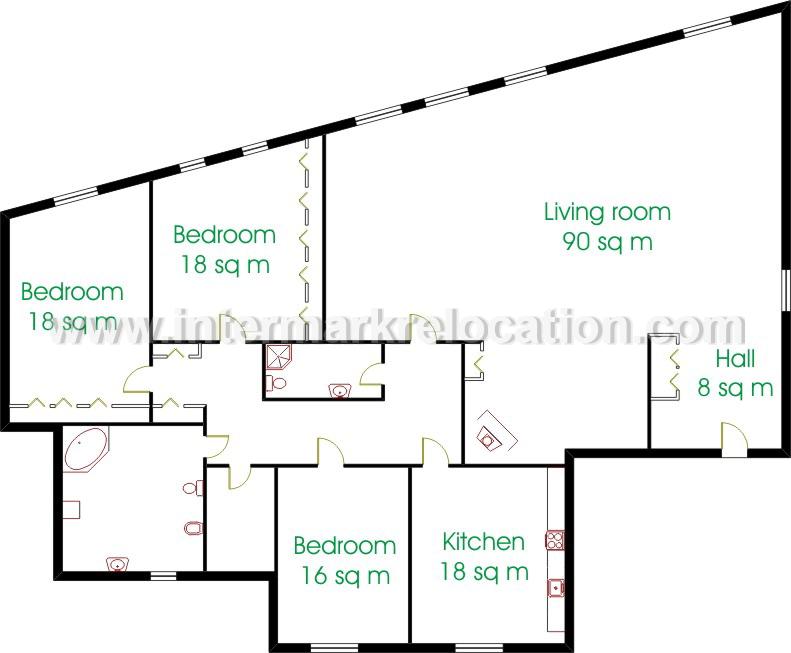 Tverskaya Str. - ID: 18225 - plan 1