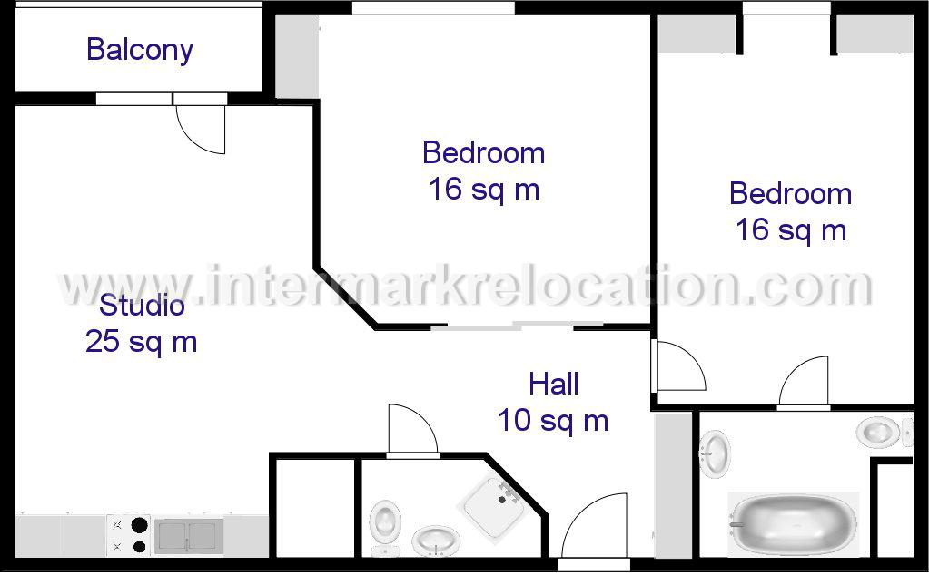 Shmitovsky Proezd - ID: 31625 - plan 1