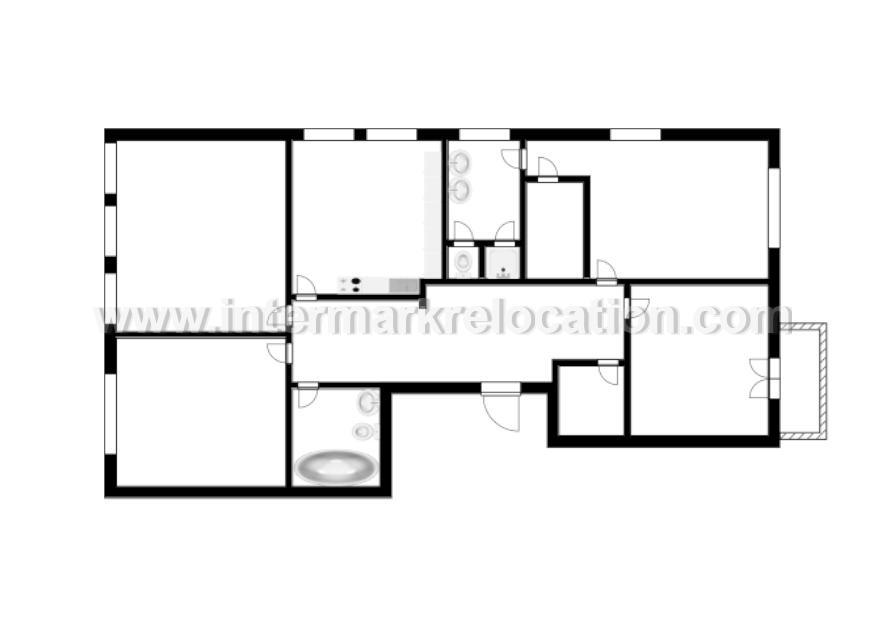 Trubetskaya Str. - ID: 45954 - plan 1