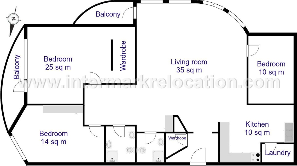 3-rd Krasnogvardeyskaya str. - ID: 30198 - photo 1